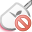 delete, mouse icon