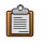 notepad,wood,paper icon