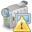 error, videocamera icon