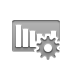 audio,volume,bars,gear icon