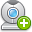 webcam,add,plus,cam icon