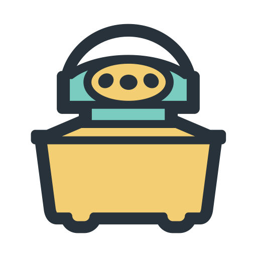 Color Swatch Pig Bath svg vector icon