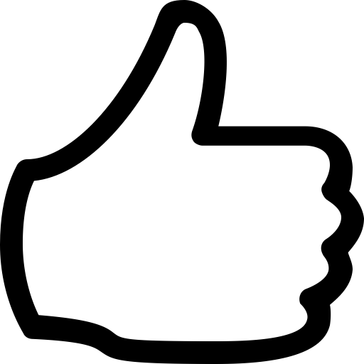 Praise svg vector icon