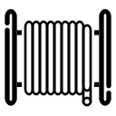 filament, reel, spool svg vector icon