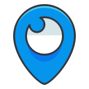 internet, location, media, network, online, social svg vector icon