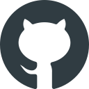 github, logo, media, social svg vector icon