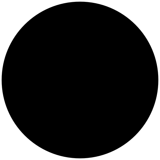 Circle svg vector icon