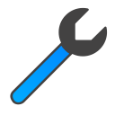 wrench svg vector icon