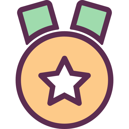 Medal svg vector icon