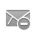 envelope,delete icon