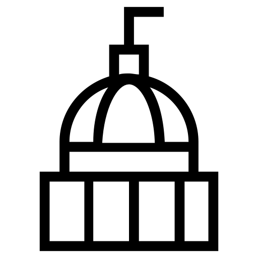 St Paul #039;s Cathedral svg vector icon