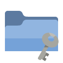folder,key icon