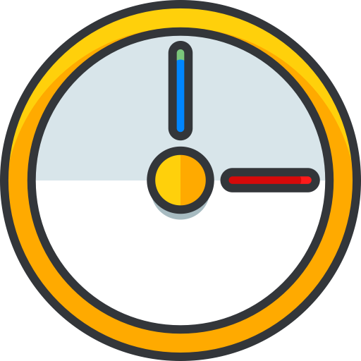 Clock svg vector icon