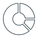 analytics, diagram, seo, web analytics svg vector icon