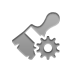 brush,wide,gear icon