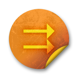 orange,grunge,sticker,badge icon
