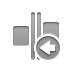 space,evenly,horizontal,left icon