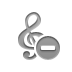 notation,composer,delete icon