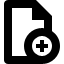 document,add icon