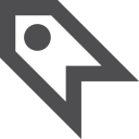 stroke, tag svg vector icon