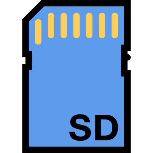 Sd Card svg vector icon
