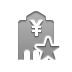 bank,yen,star icon
