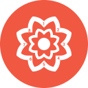 chart, flower, infographic, pie, stats svg vector icon