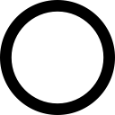 blank, check, circle svg vector icon