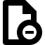document,remove icon