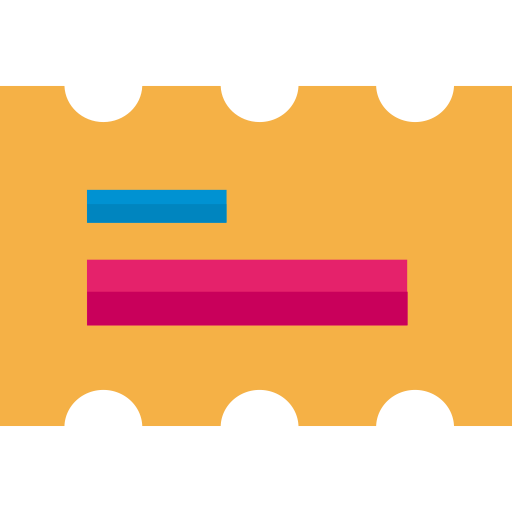 Voucher svg vector icon