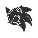 fast, sega, sonic, super sonic svg vector icon