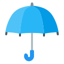 blue, house, protection, rain, umbrella svg vector icon