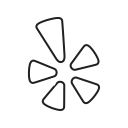 homepage, internet, logo, page, screen, web, yelp svg vector icon