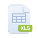 document, extension, file, filetype, format, type, xls svg vector icon