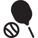 ball, court, game, net, racket, sports, tennis svg vector icon