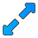 full, resize svg vector icon