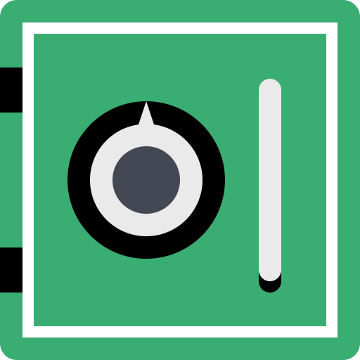 Safe svg vector icon