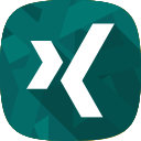 recruitment, social network, xing svg vector icon