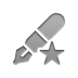 pen,star icon