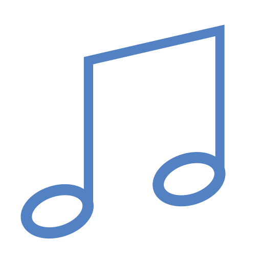 Music svg vector icon