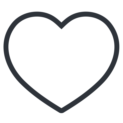 Hollow svg vector icon