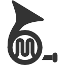 french,horn icon