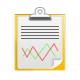 analysis, data, report, statistics icon
