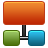 network, organisation, sitemap icon