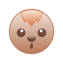 cute, go, monster, pokemon, vulpix svg vector icon