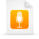 file,document,paper,orange icon