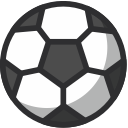 ball, football, soccer, sport svg vector icon