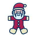 child, claus, game, santa, smile, toy svg vector icon