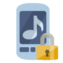 ringtone,lock icon
