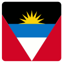 antigua, barduba, flag svg vector icon
